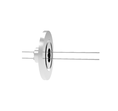 0.032 Conductor Diameter 2 Pin 2kV 1.1 Amp 304 Stn. Stl. Conductor in a KF25