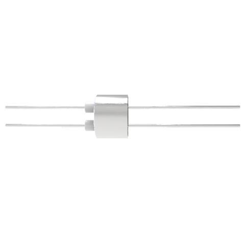 0.050 Conductor Diameter 2 Pin 3kV 8.2 Amp Nickel Conductor Weld