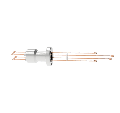 Thermocouple, Type T, 2 Pair Loop Type in a CF1.33 Conflat Flange Without Plug