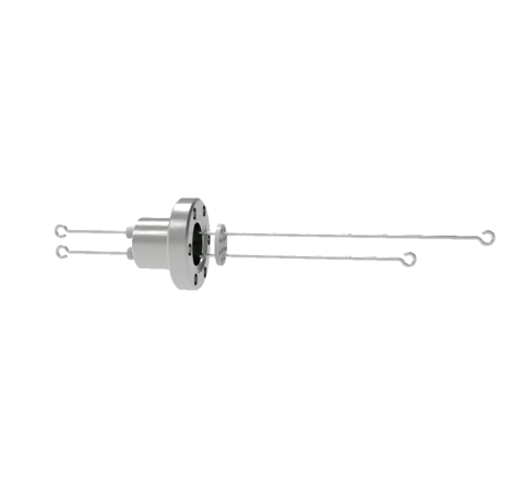 Thermocouple, Type T, 1 Pair Loop type, in a CF1.33 Conflat Flange, Without Plug