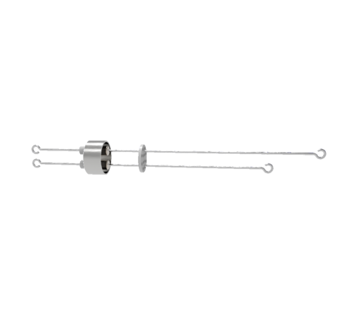 Thermocouple, Type R/S, 1 Pair Loop Type in a Weld in adapter, Without Plug