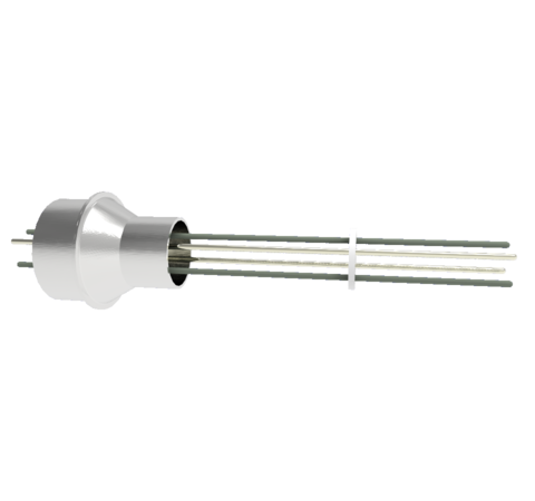 0.062 Conductor Diameter 4 Pin 5kV 4.8 Amp Alumel Conductor Weld