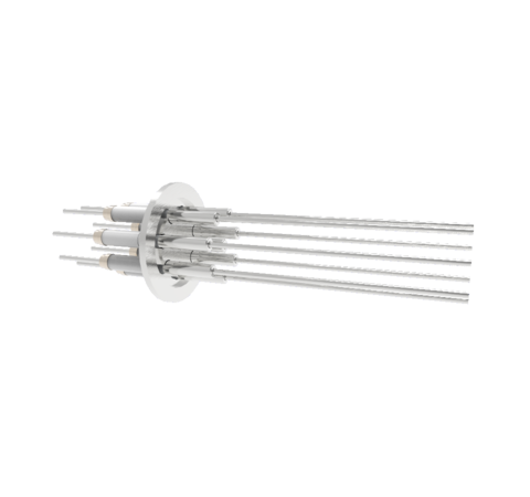 0.094 Conductor Diameter 8 Pin 12kV 3.6 Amp 304 Stn. Stl. Conductor in a KF40