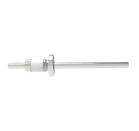 0.375 Conductor Diameter 1 Pin 8kV 98 Amp Nickel Conductor in a CF1.33