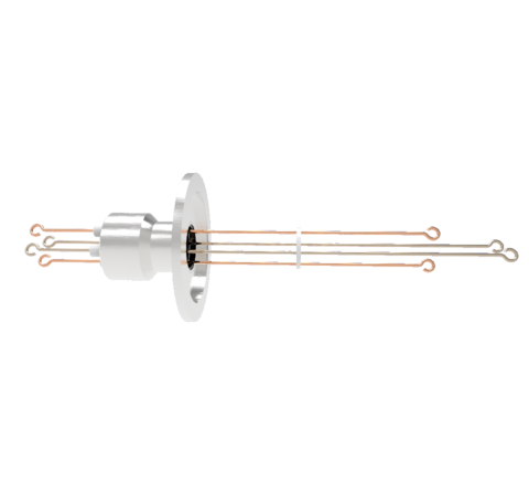 Thermocouple, Type T, 2 Pair Loop Type in a KF40 ISO Quick Flange Without Plug