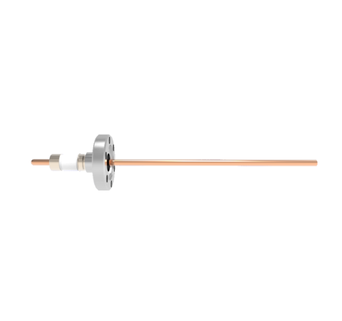 0.154 Conductor Diameter 1 Pin 10kV 100 Amp Copper Conductor in a CF1.33