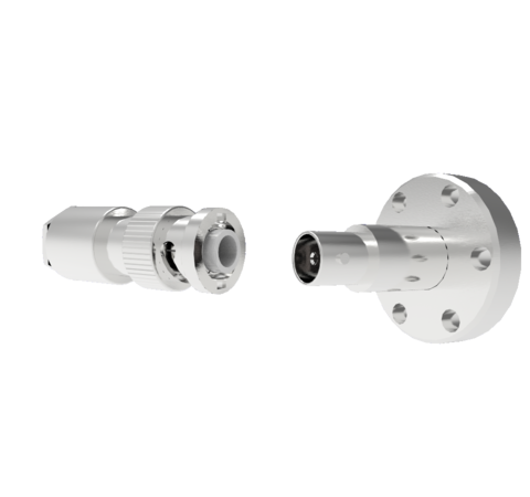 MHV Grounded Shield Recessed 5kV 3.6 Amp 0.094 304 Stn. Stl. Conductor CF1.33 Flange With Plug