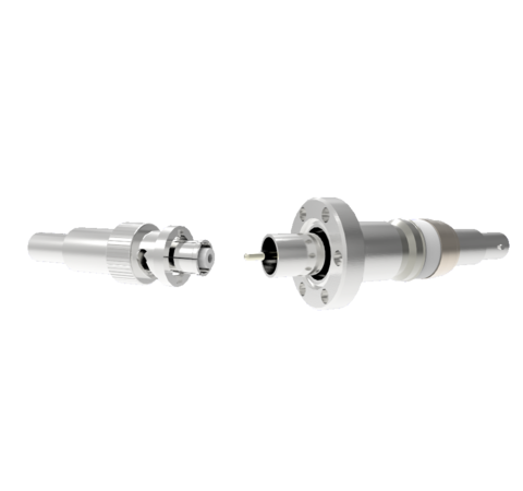 SHV Floating Shield 5kV 10 Amp 0.094 Nickel Conductor CF1.33 Flange With Plug