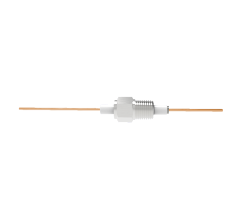 0.050 Conductor Diameter 1 Pin 5kV 27 Amp Copper Conductor in a NPT 1/8