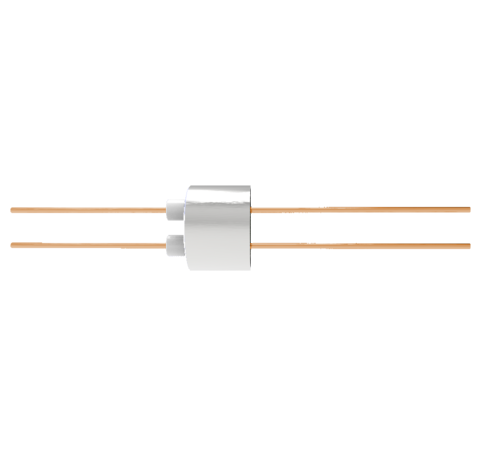 0.050 Conductor Diameter 2 Pin 3kV 27 Amp Copper Conductor Weld