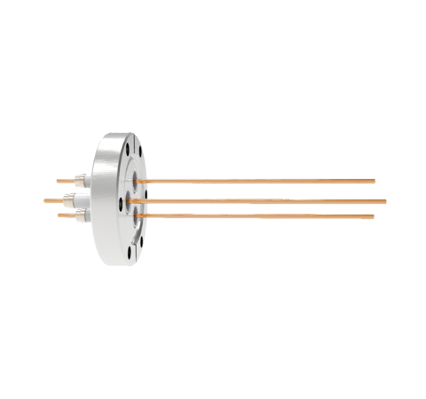 0.094 Conductor Diameter 3 Pin 10kV 30 Amp Copper Conductor in a CF2.75