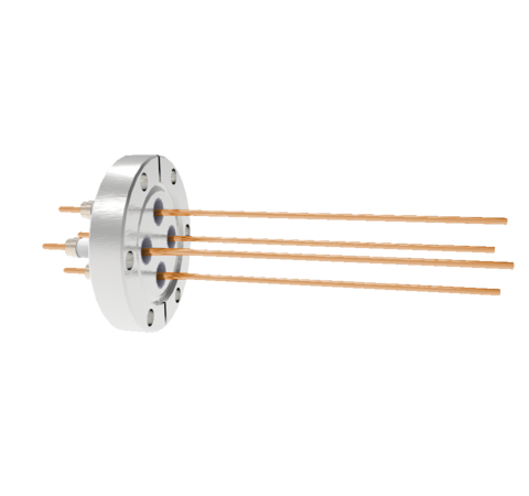 0.094 Conductor Diameter 4 Pin 10kV 30 Amp Copper Conductor in a CF2.75