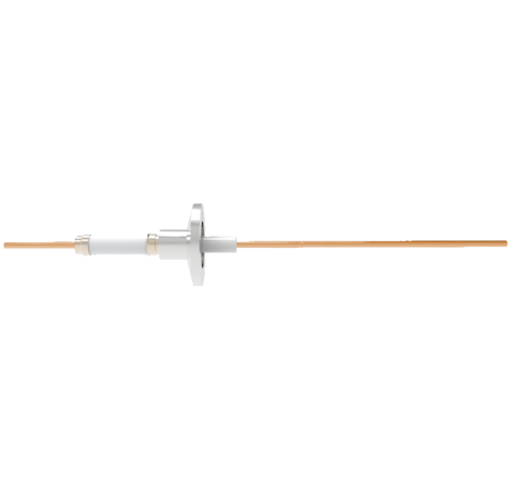 0.094 Conductor Diameter 1 Pin 14kV 55 Amp Copper Conductor in a KF16