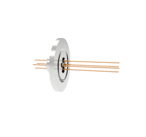 0.032 Conductor Diameter 4 Pin 2kV 16 Amp Copper Conductor in a KF25