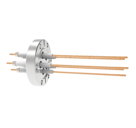 0.094 Conductor Diameter 5 Pin 20kV 30 Amp Copper Conductor in a CF2.75