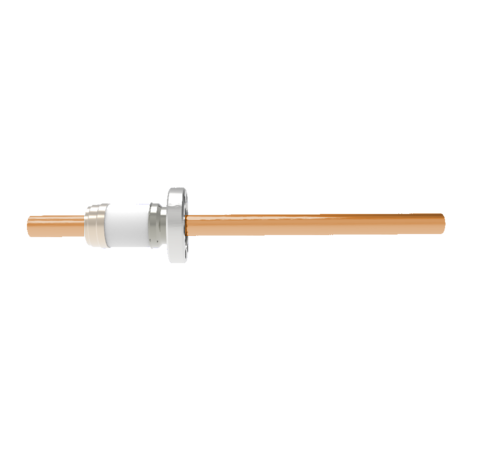 0.375 Conductor Diameter 1 Pin 8kV 330 Amp Copper Conductor in a CF1.33