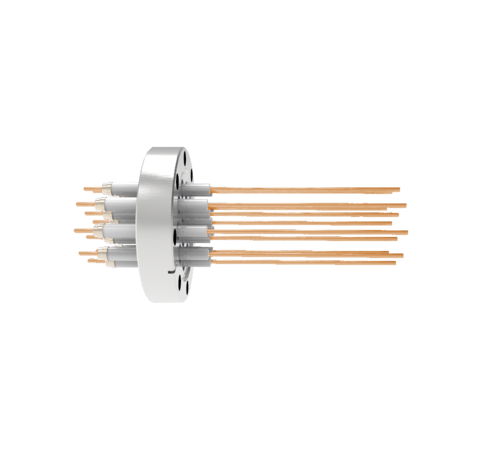 0.094 Conductor Diameter 12 Pin 20kV 30 Amp Copper Conductor in a CF3.375