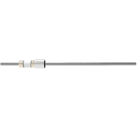 0.154 Conductor Diameter 1 Pin 5kV 50 Amp Molybdenum Conductor Weld