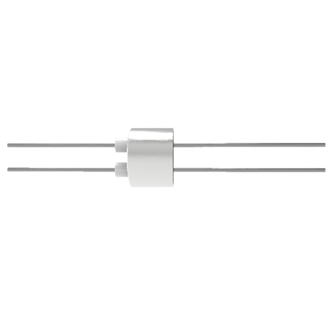 0.050 Conductor Diameter 2 Pin 3kV 13.5 Amp Molybdenum Conductor Weld
