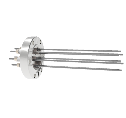 0.094 Conductor Diameter 8 Pin 10kV 28 Amp Molybdenum Conductor in a CF2.75
