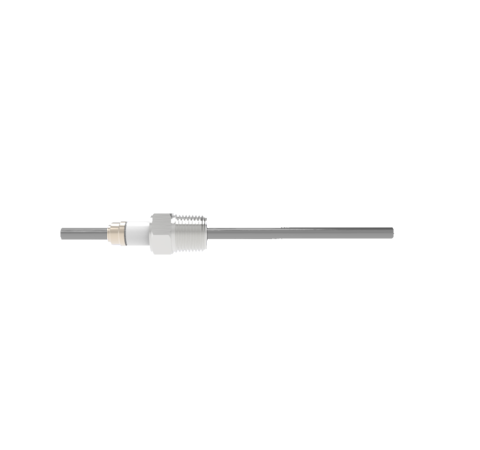 0.250 Conductor Diameter 1 Pin 5kV 93 Amp Molybdenum Conductor in a NPT 1/2