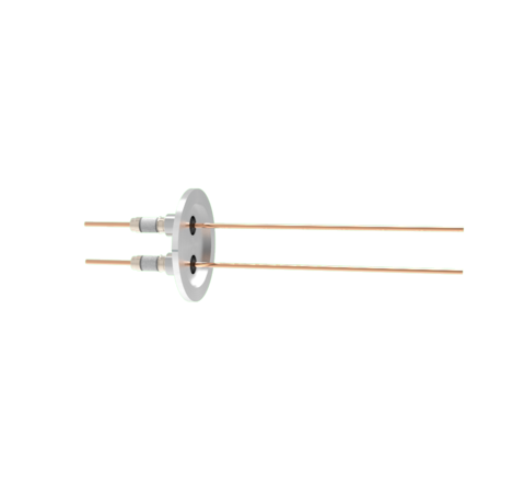 0.094 Conductor Diameter 2 Pin 5kV 55 Amp Copper Conductor in a KF40