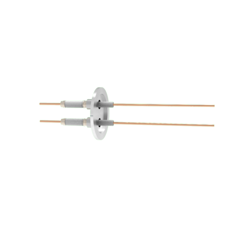 0.094 Conductor Diameter 2 Pin 14kV 55 Amp Copper Conductor in a KF40