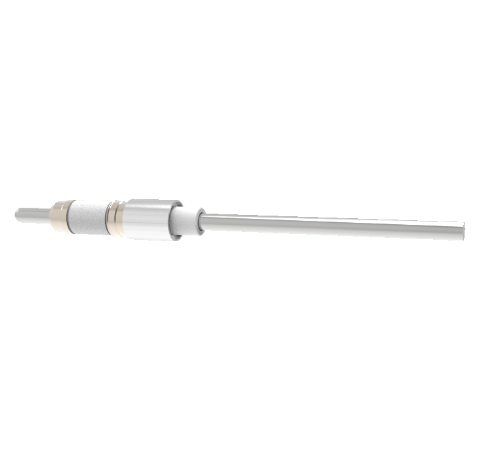 0.250 Conductor Diameter 1 Pin 25kV 12 Amp 304 Stn. Stl. Conductor Ceramic Extension on Vacuum Side Weld