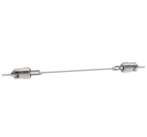 ST-ST Vacuum Side Multi Mode Fiber Optic Cable Assembly, (Custom Lengths Available) 