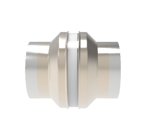 5kV Isolator, 1.3 Inch Insulator ID, Cryogenic Rated From -269°C to 450°C, Weld in Break