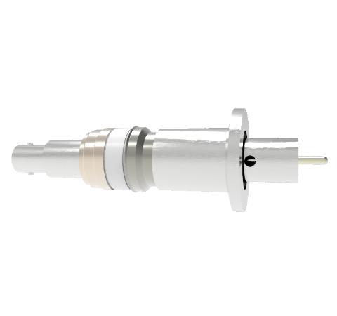 SHV Floating Shield 5kV 10 Amp 0.094 Nickel Conductor KF16 Flange Without Plug