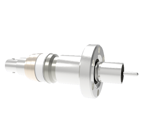 BNC Floating Shield 500V 3.6 Amp 0.094 304 Stn. Stl. Conductor CF1.33 Flange Without Plug
