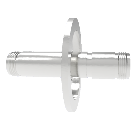 Type N Grounded Shield Recessed Double Ended 1.5kV 3.6 Amp 0.094 304 Stn. Stl. KF40 Without Plug