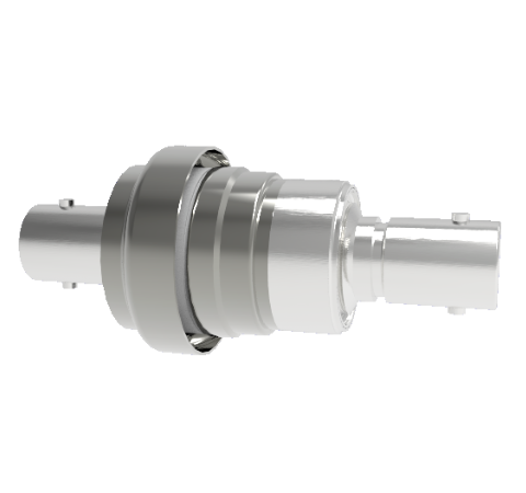BNC 50 Ohm Floating Shield 500V 0.8 Amp Weld Without Plugs
