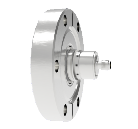 SMA  50 Ohm Floating Shield  500V 0.8 Amp CF2.75 Flange Without Plug