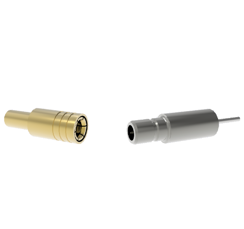 SMB Grounded Shield Exposed 375V 1.4 Amp 0.032 416 Stn. Stl. Conductor Weld With Plug