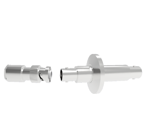 MHV Grounded Shield Recessed 5kV 3.6 Amp KF16 Flange With Plug