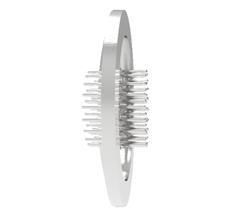 0.040 Conductor Diameter 41 Pin 1kV 5 Amp Stn Stl Conductor in a KF40