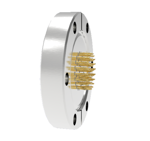 0.040 Conductor Diameter 41 Pin 1kV 5 Amp Stn Stl Conductor in a 2.75CF Rotatable