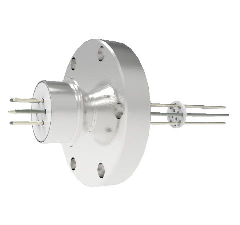 0.062 Conductor Diameter 6 Pin 5kV 4.8 Amp Alumel Conductor in a CF2.75