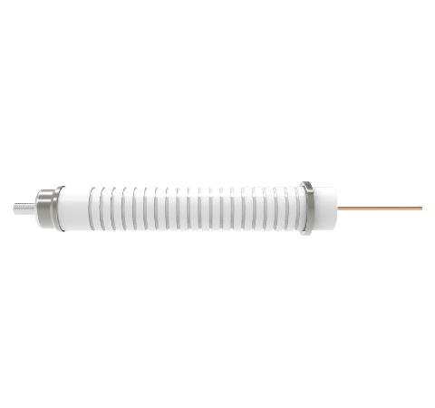 0.154 Conductor Diameter 1 Pin 125kV 100 Amp Copper Conductor Weld