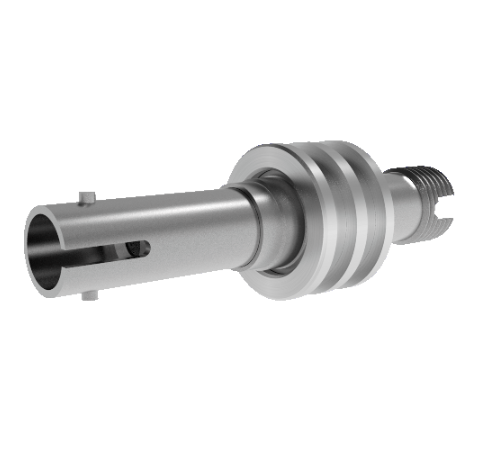 Fiber Optic Feedthrough, Multimode, Hermetic, FC-ST Adapter, Bore Mount