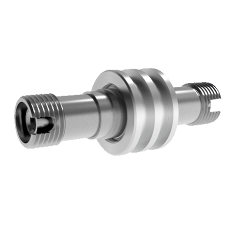 Fiber Optic Feedthrough, Multimode, Hermetic, FC-FC Adapter, Bore Mount