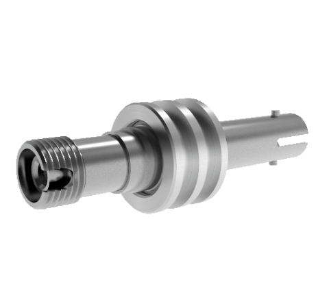 Fiber Optic Feedthrough, Multimode, Hermetic, ST-FC Adapter, Bore Mount