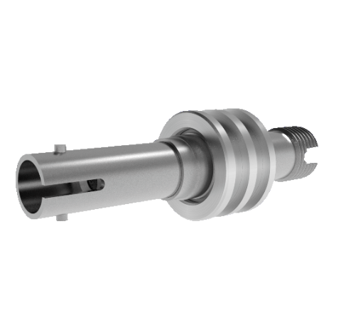 Fiber Optic Feedthrough, Single Mode, Hermetic, FC-ST Adapter, Bore Mount 