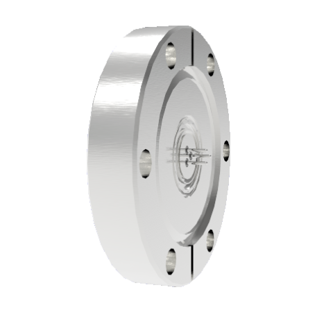 3 Pin 26482 Circular 1kV 5 Amp 0.040 Stn. Stl. Gold Plated Conductor in a CF2.75 Without Plug