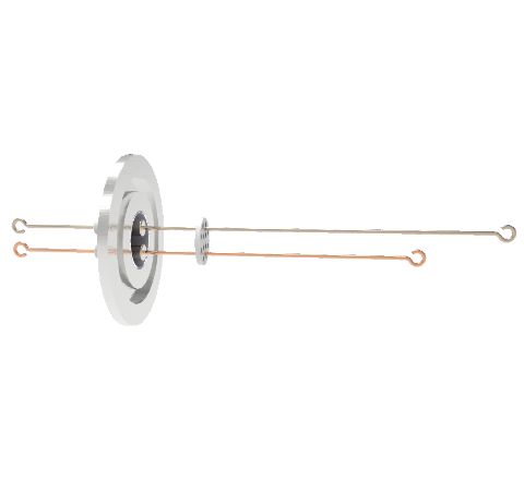 Thermocouple, Type R/S, 1 Pair Loop Type in a KF40 ISO Quick Flange Without Plug