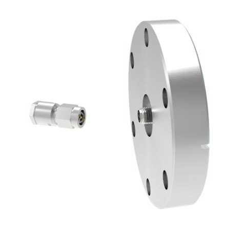 SMA 50 Ohm Grounded Shield 500V 0.8 Amp CF2.75 Flange With Plug