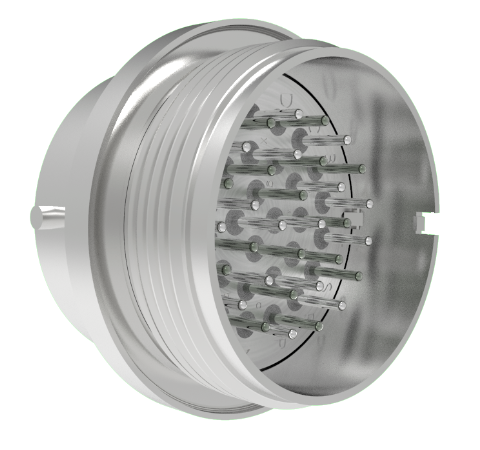 Thermocouple Type K, 16 Pair, 26482 Circular Style, Weld In, Without Plug