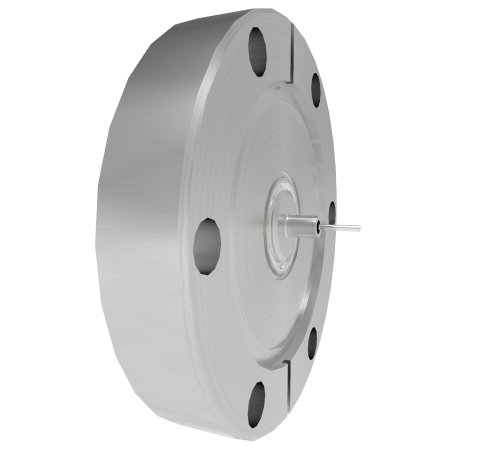 SMA 50 Ohm Grounded Shield Recessed 500V 0.8 Amp CF2.75 Flange Without Plug